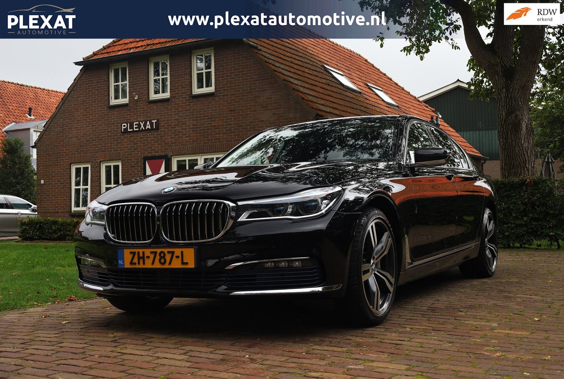 BMW 7-serie 740i High Executive Aut. | 4-Wielbesturing | Ada, Auto's, Automaat, 1700 kg, 327 pk, Zwart