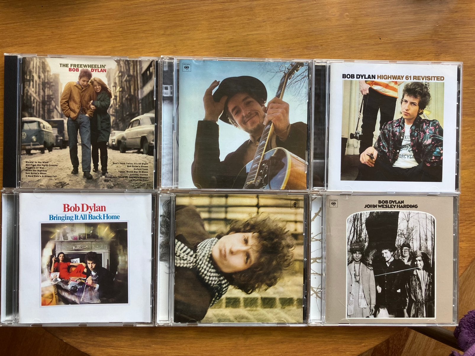Bob Dylan 6 cd’s 2003 remastered., Cd's en Dvd's, Ophalen of Verzenden, Zo goed als nieuw, Singer-songwriter