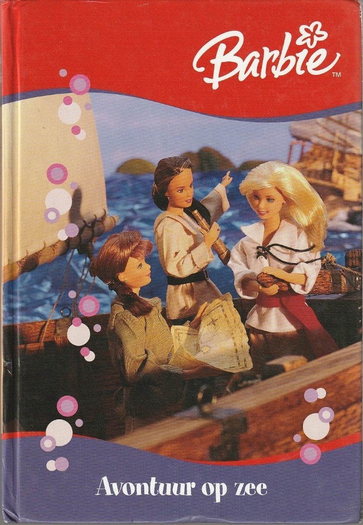 Barbie - Avontuur op zee"", Boeken, Ophalen of Verzenden, Zo goed als nieuw, Fictie algemeen