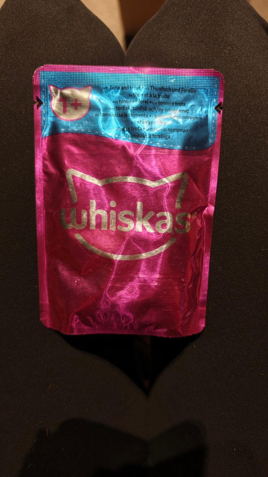 Whiskas natvoer katten tonijn & forel 85grams, Ophalen of Verzenden, Kat