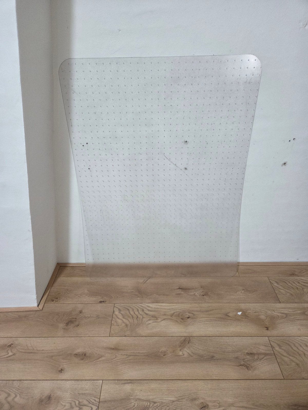 Transparante vloerbeschermer voor bureaustoel, Ophalen, Gebruikt, 100 tot 150 cm, 50 tot 100 cm