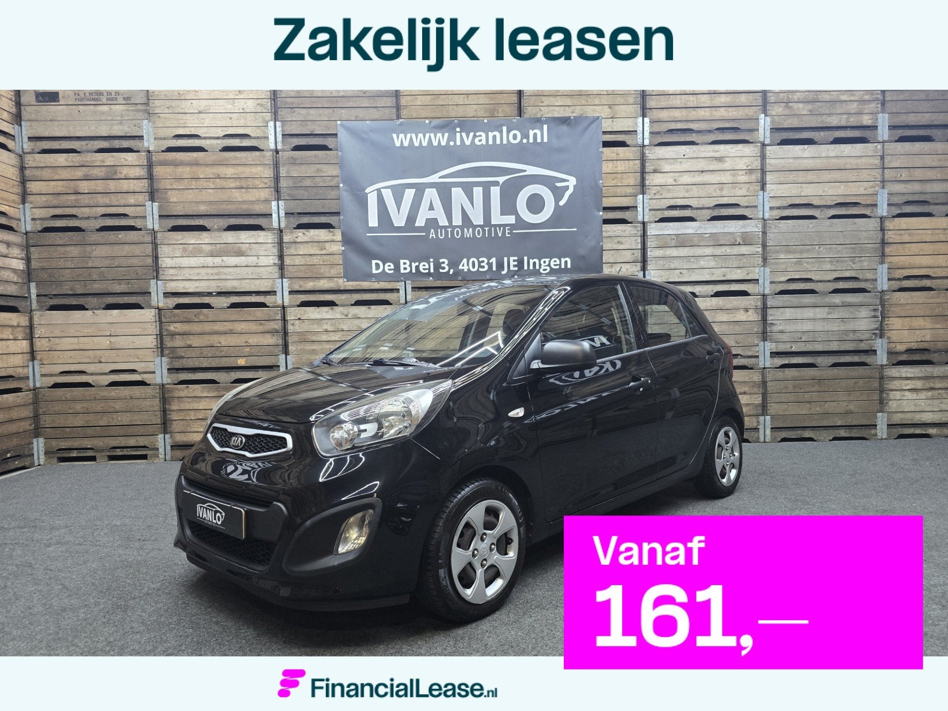 Kia Picanto 1.0 CVVT ComfortLine Airconditioning CPV Radio C, Voorwielaandrijving, Euro 5, Stof, Gebruikt