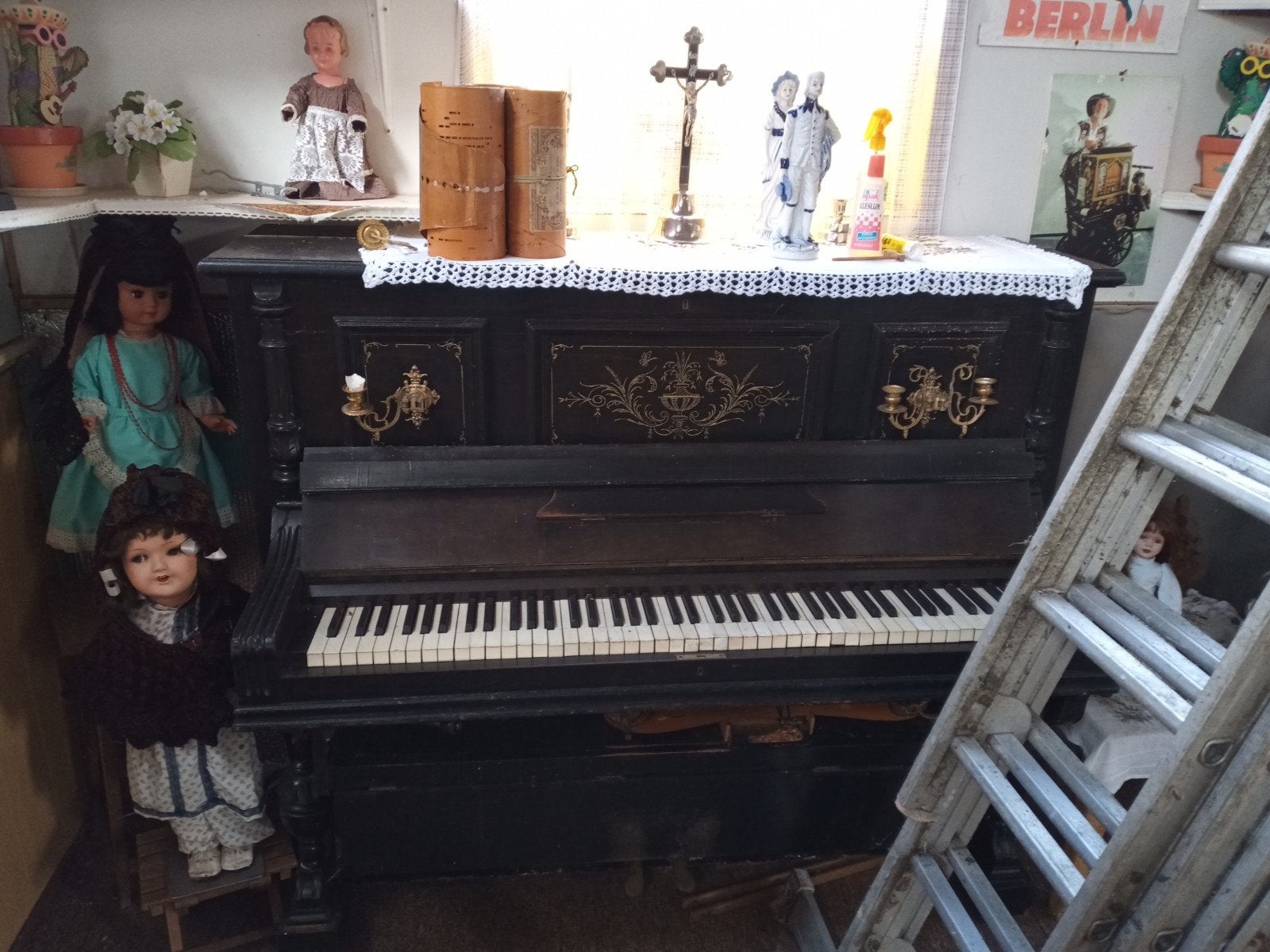 pianola, Ophalen, Gebruikt