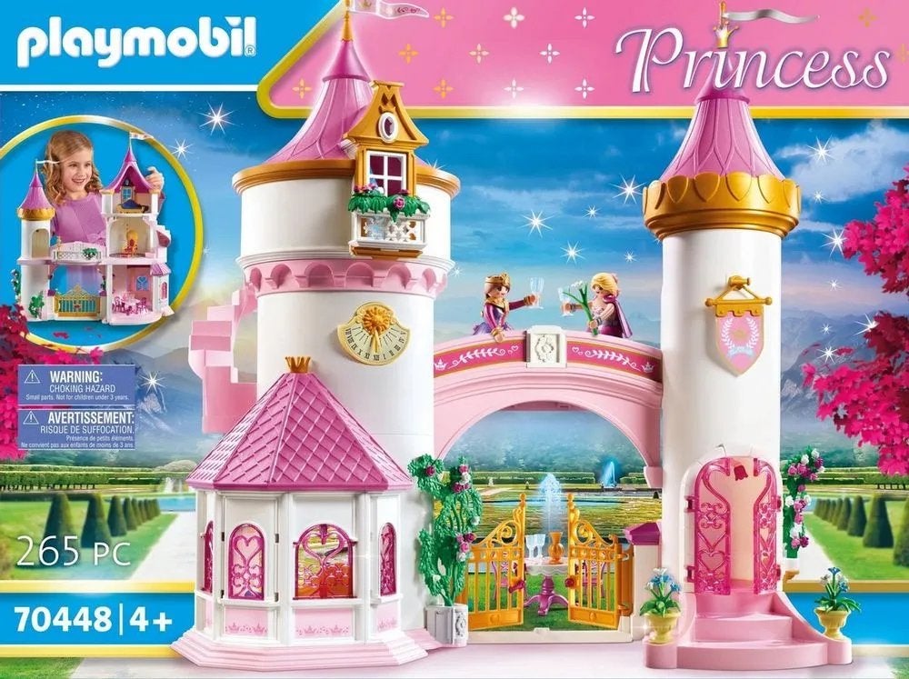 Playmobil Princess 70448 - Prinsessen kasteel, Gebruikt, Complete set, Ophalen of Verzenden, Princess