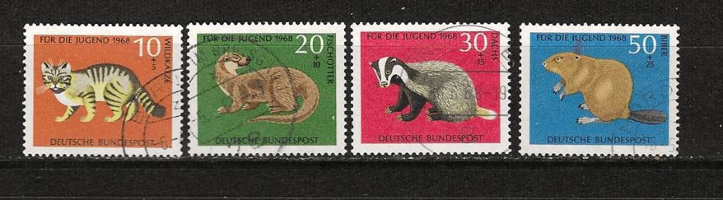 BRD 549-552, Ophalen of Verzenden, BRD, Postfris