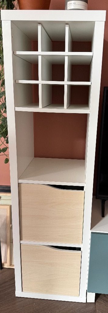 Kast Kallax, Ophalen, 50 tot 100 cm, Zo goed als nieuw, Minder dan 100 cm