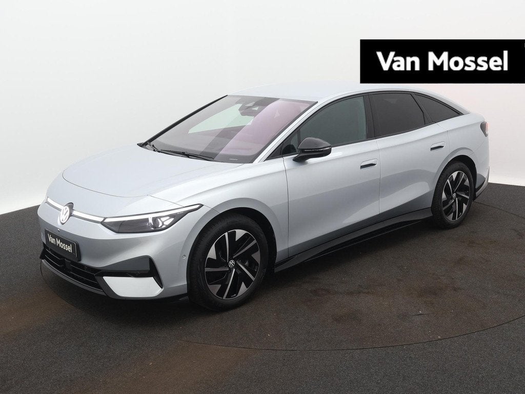 Volkswagen ID.7 Pro Business 77 kWh 286PK | Automaat | Navig, Auto's, Volkswagen, Automaat, Achterwielaandrijving, Zwart, Automatische klimaatregeling