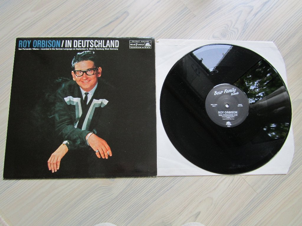 Lp roy orbison/in deutschland//bear family/bfm 15352/germany, LP, Originele persing, Zo goed als nieuw, 12 inch