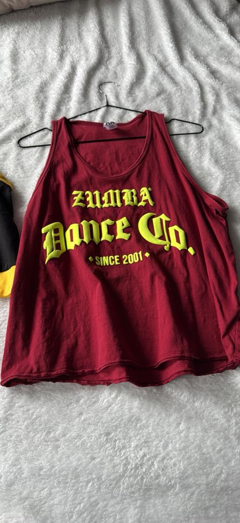 Zumba tops, Ophalen of Verzenden, Zo goed als nieuw, Fitness of Aerobics