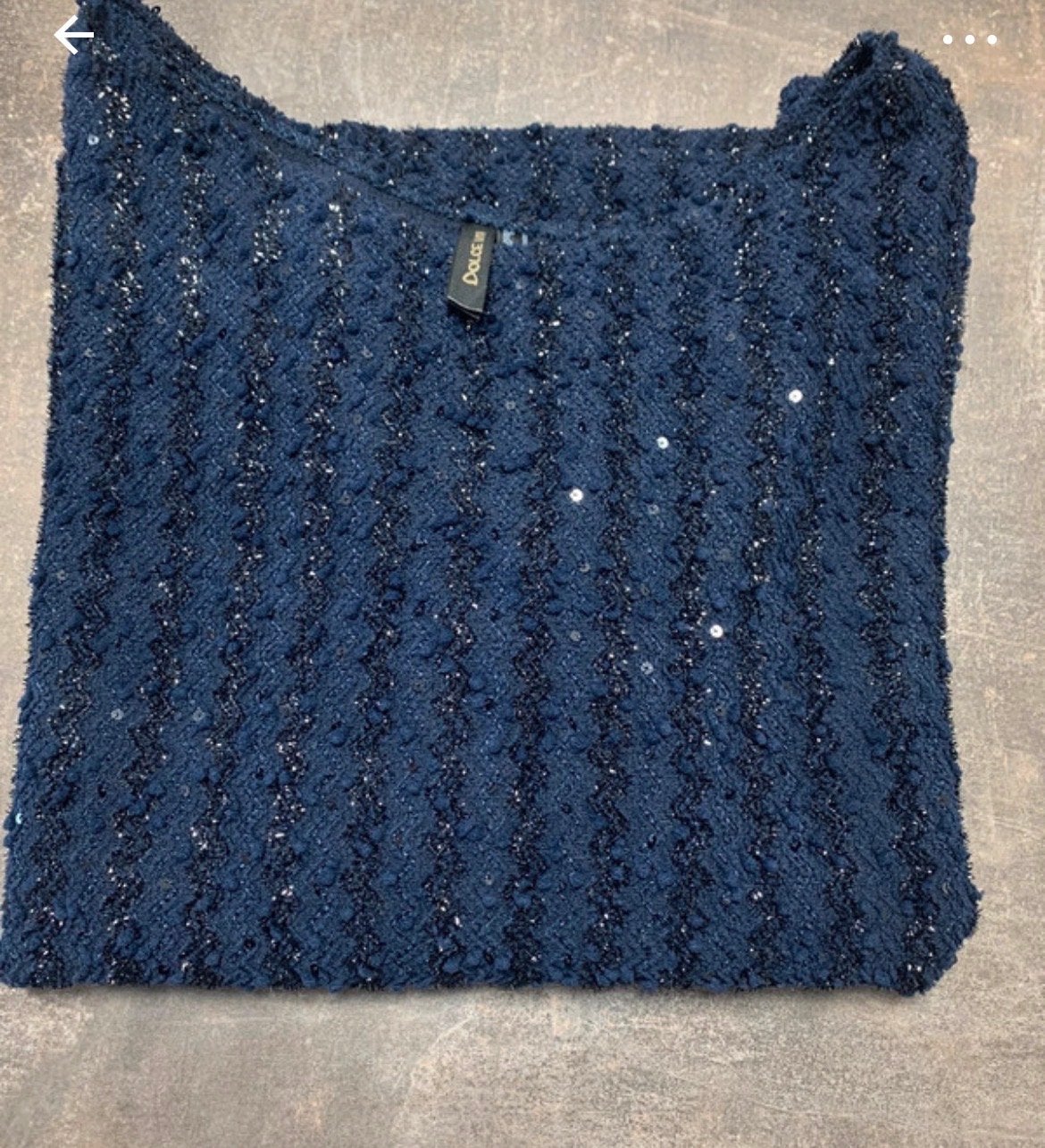 Dolce Vita Dames Trui XL Marineblauw met Glitters Nieuw, Ophalen of Verzenden, Nieuw, Maat 46/48 (XL) of groter, Blauw