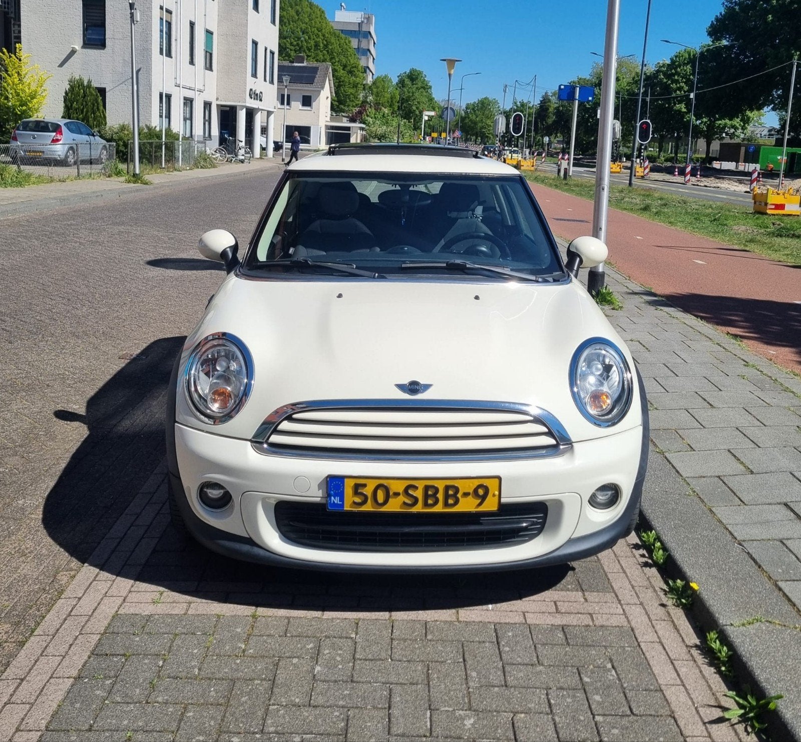 Mini (r56) 1.6 75pk 2011 Wit, Voorwielaandrijving, 4 stoelen, Wit, Origineel Nederlands