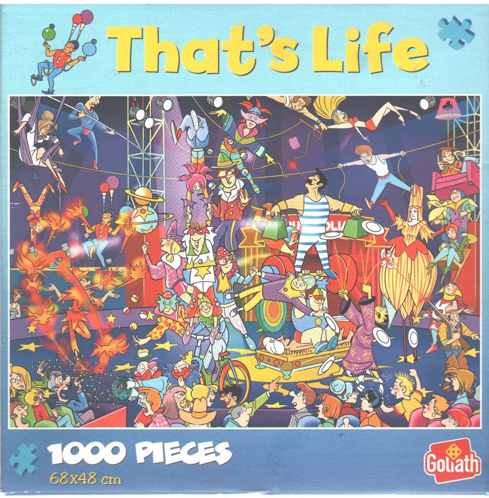 That's Life - puzzel - 919246, Hobby en Vrije tijd, Denksport en Puzzels, Ophalen of Verzenden, 500 t/m 1500 stukjes, Zo goed als nieuw