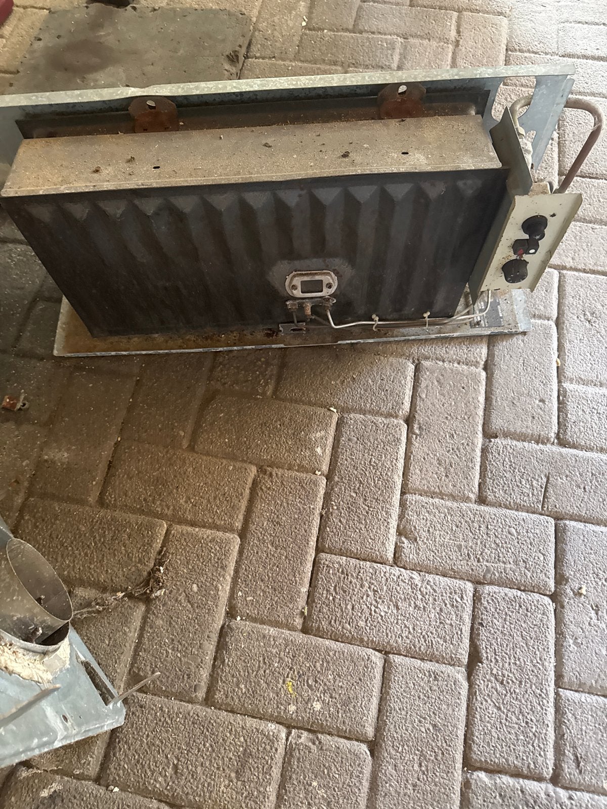 Gebruikte Gevelkachel, Huis en Inrichting, Kachels, Ophalen, Gebruikt, Gas, Gevelkachel