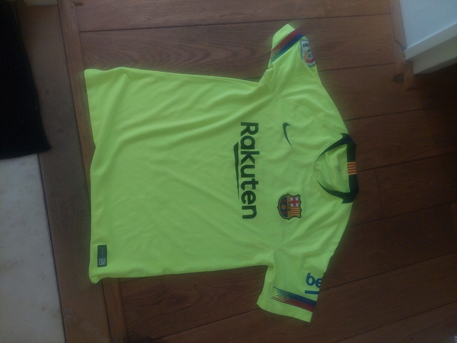 FC Barcelona Thuisshirt 2018-2019 Coutinho #7, Kleding | Heren, T-shirts, Maat 48/50 (M), Geel, Nike, Ophalen of Verzenden