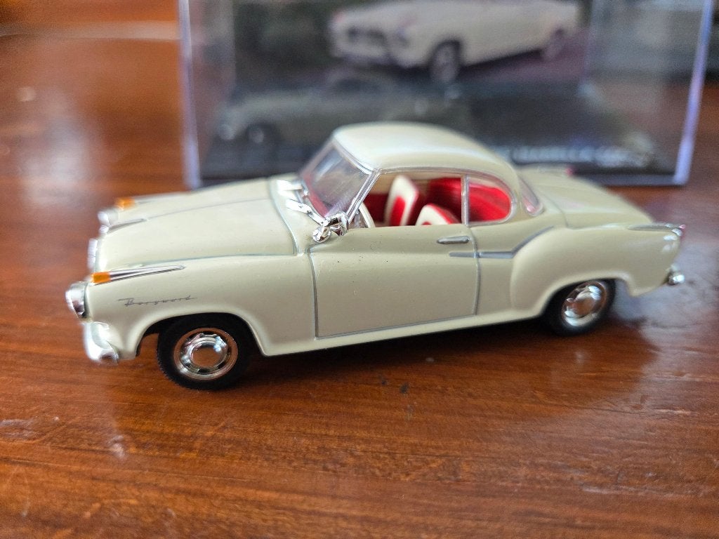 Borgward Isabella modelauto 1:43 Eaglemoss, Ophalen, Zo goed als nieuw, Auto, Overige merken