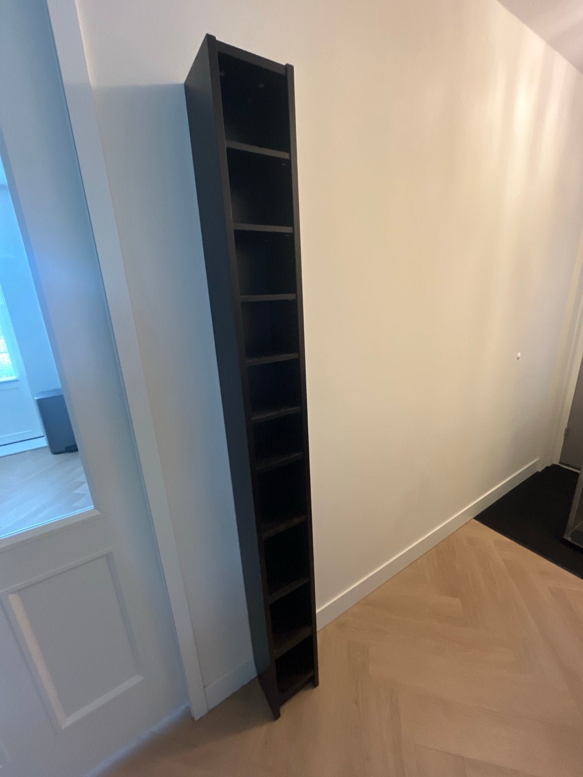 Ikea cd dvd kast zwart, Huis en Inrichting, Woonaccessoires | Cd- en Dvd-rekken, Ophalen, 150 discs of meer, Zo goed als nieuw