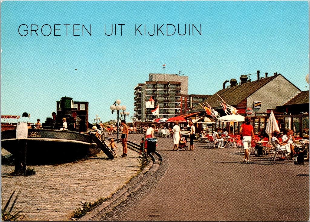 Groeten uit Kijkduin - 5 ansichtkaarten, Verzenden, 1960 tot 1980, Ongelopen, Zuid-Holland