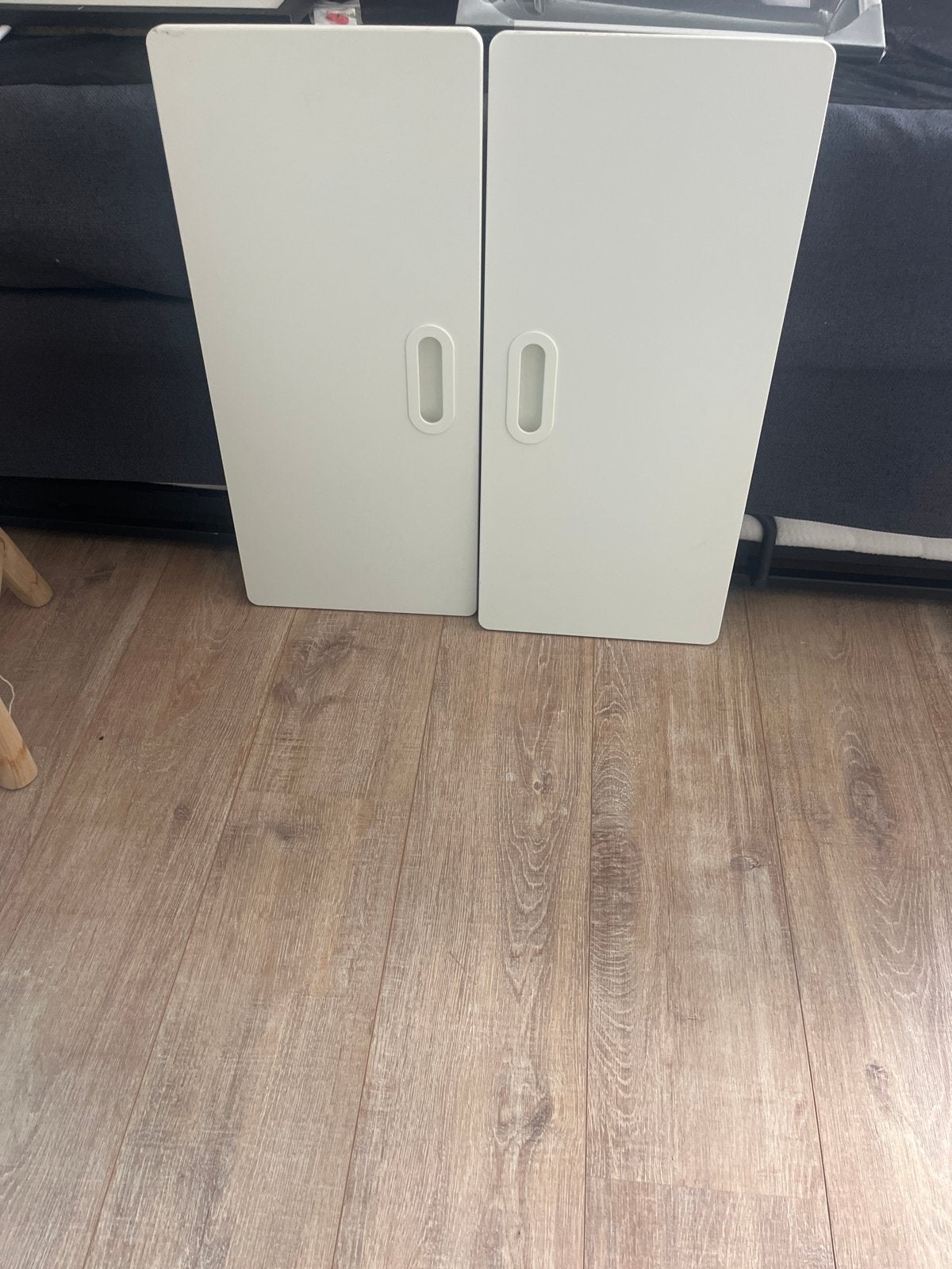 2 Witte IKEA Stuva deuren, Ophalen, Gebruikt