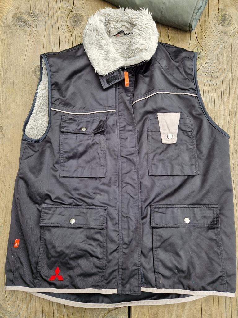Mitsubishi Active Wear bodywarmer XL, Ophalen of Verzenden, Maat 56/58 (XL), Grijs