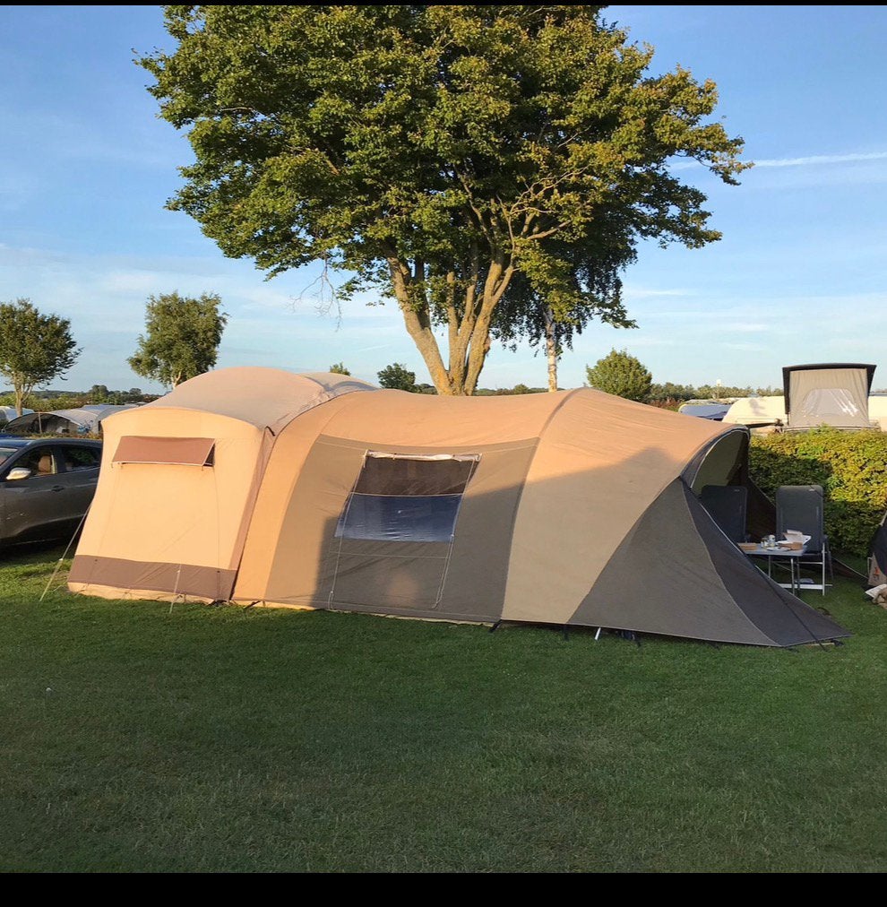 Cabanon neptune vouwagen, Caravans en Kamperen, Ophalen, Beige, Cabanon, Aanwezig
