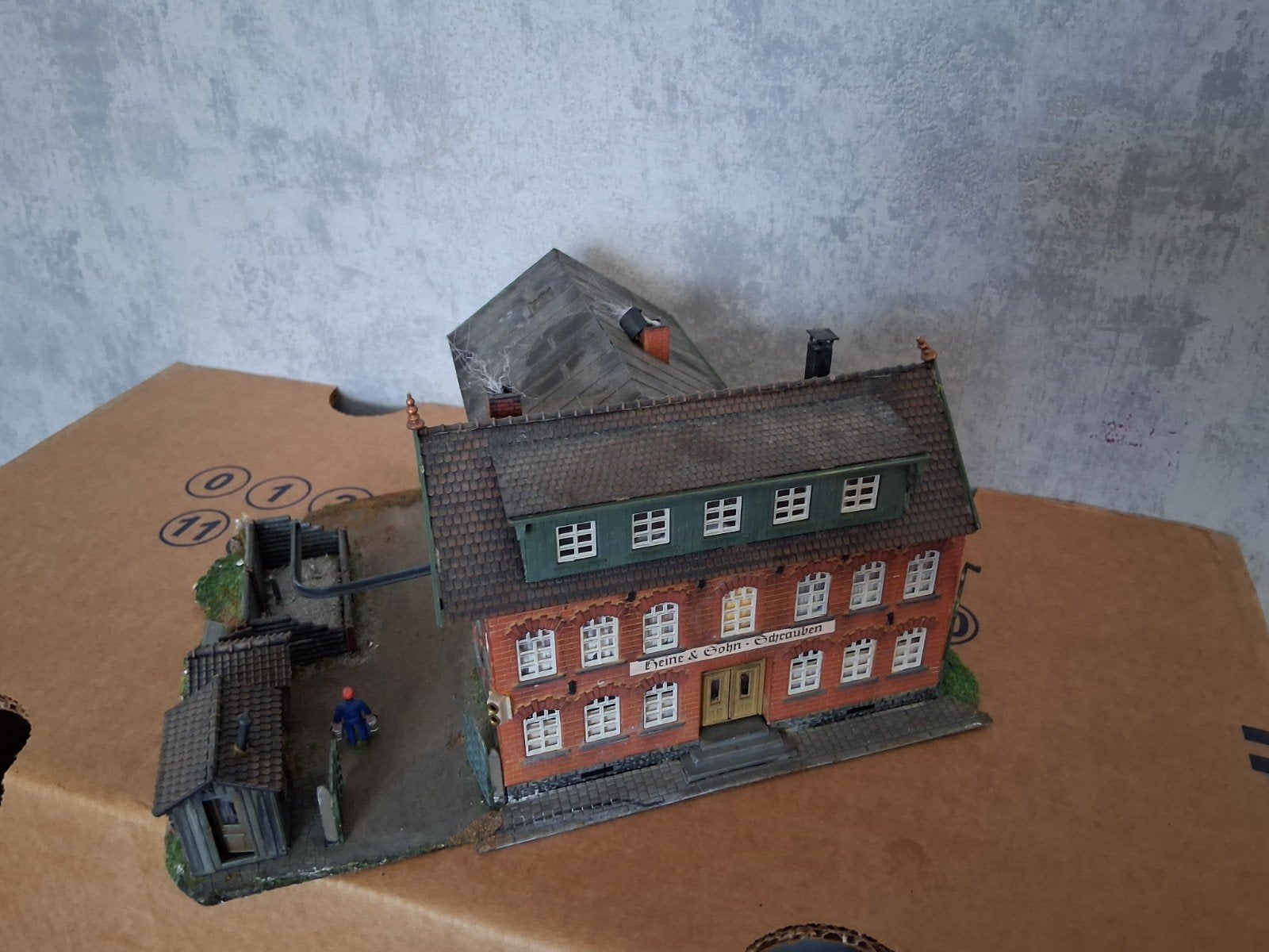 div huisjes ho, Hobby en Vrije tijd, Overige merken, Gebruikt, Gelijkstroom of Wisselstroom, Brug, Tunnel of Gebouw