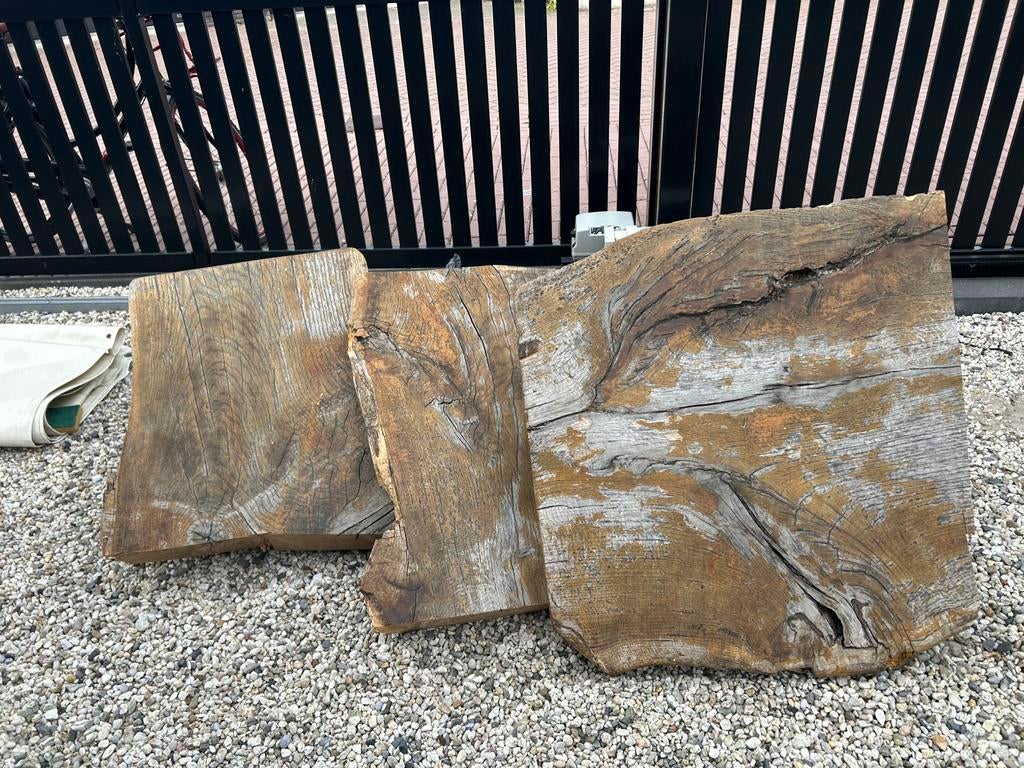 Hout, Tuin en Terras, Grind, Keien en Split, Ophalen, Zo goed als nieuw, Bruin, Overige typen