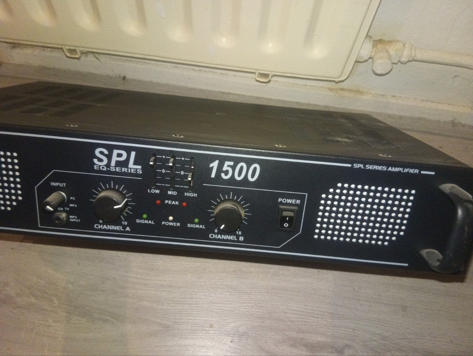 Skytec SPL 1500 (versterker), Ophalen, Zo goed als nieuw, 1000 watt of meer, Overige typen