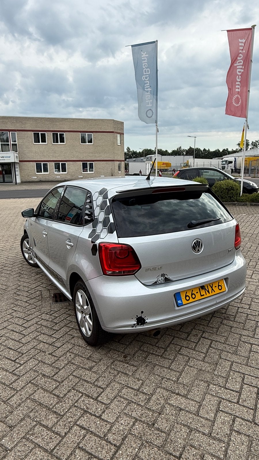 Volkswagen Polo 1.2 TSI Highline 77KW 2010 Grijs, Nieuw APK, Auto's, Voorwielaandrijving, Euro 5, Stof, 40 €/maand