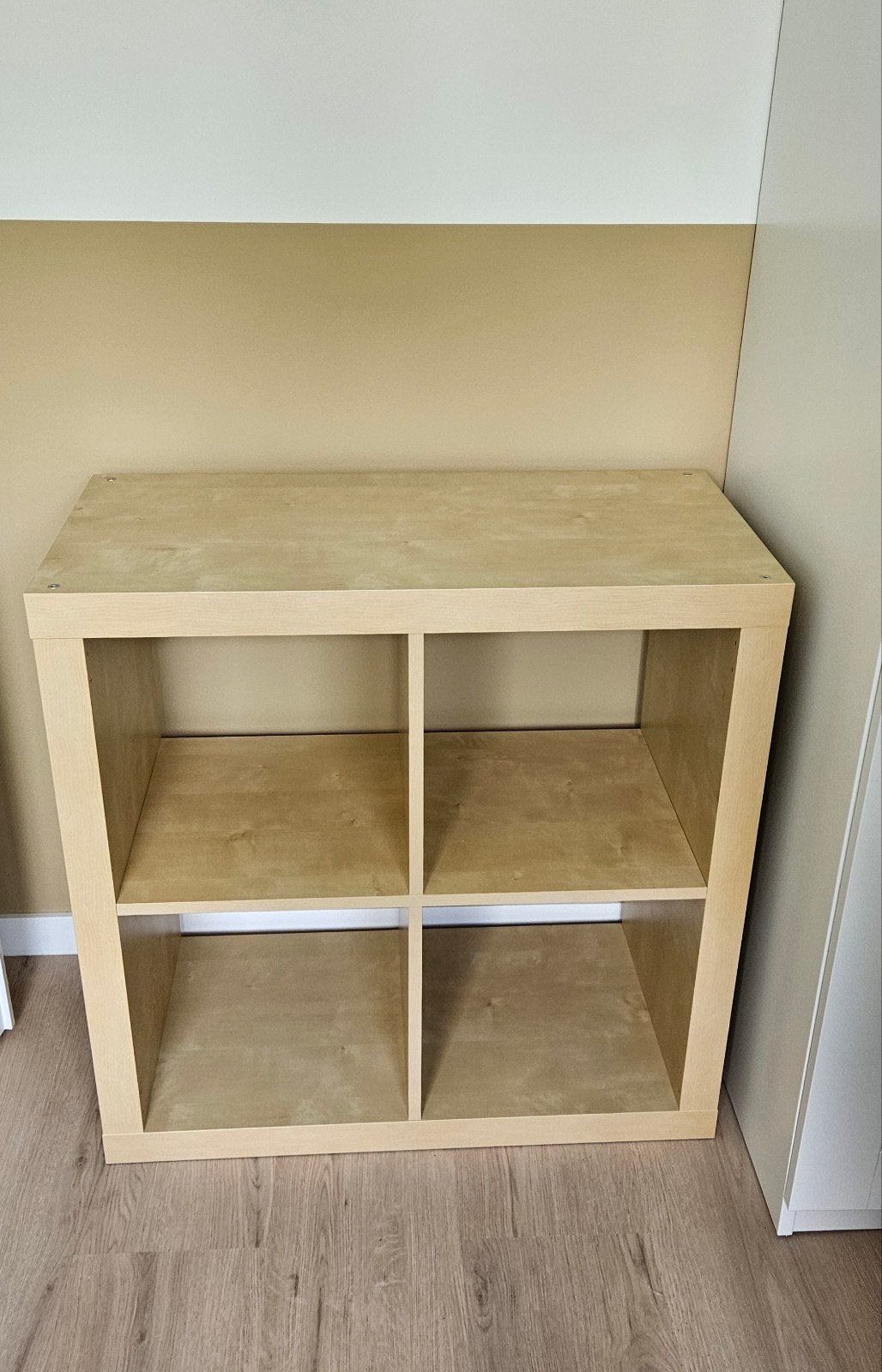 Ikea vakkenkast met 4 vakken - Expedit (voorloper Kallax), Ophalen, Gebruikt, 25 tot 50 cm, Minder dan 100 cm