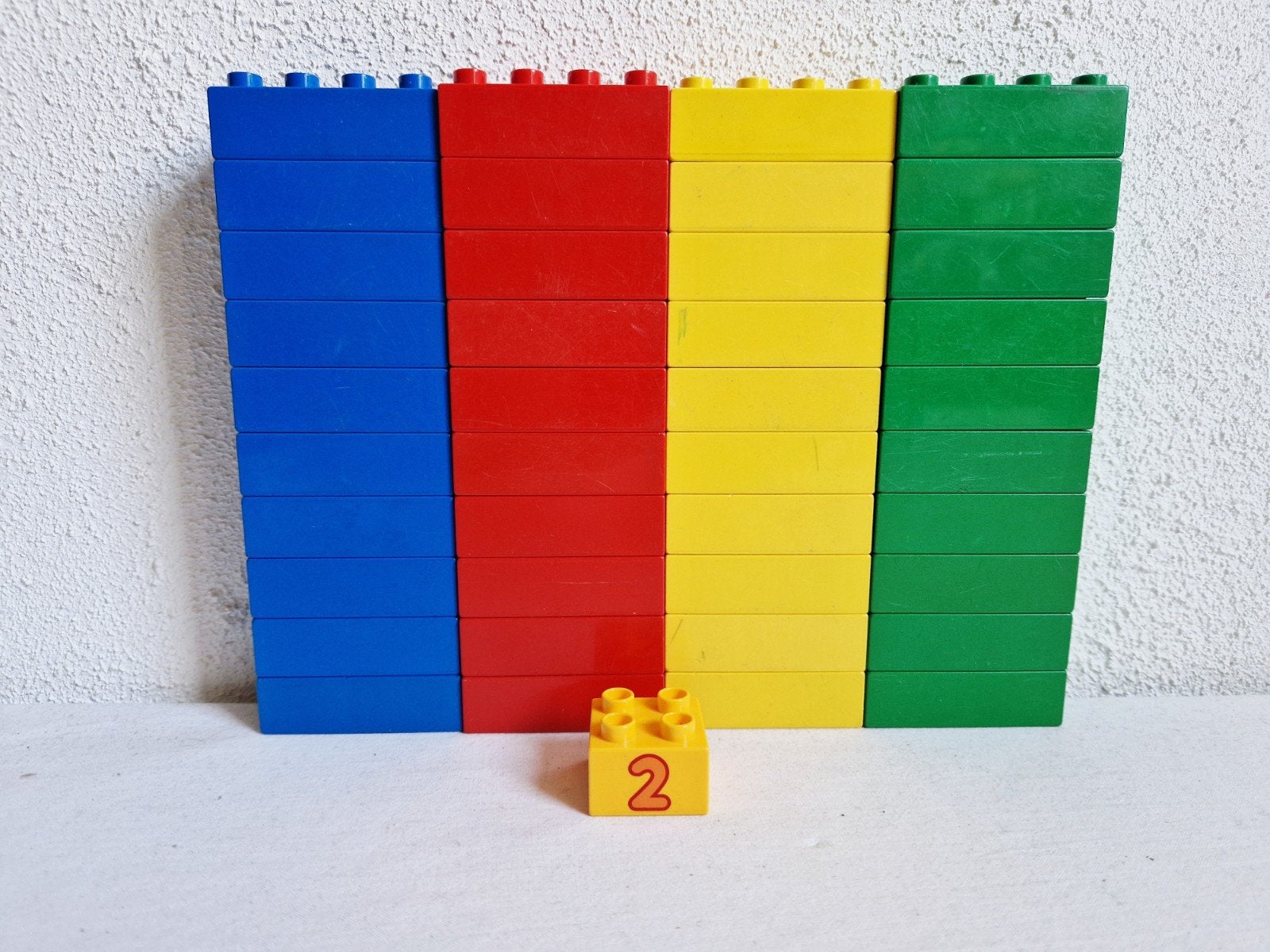 Duplo blokken bouwblokken 8 nops prijs per set, Ophalen of Verzenden, Gebruikt, Duplo