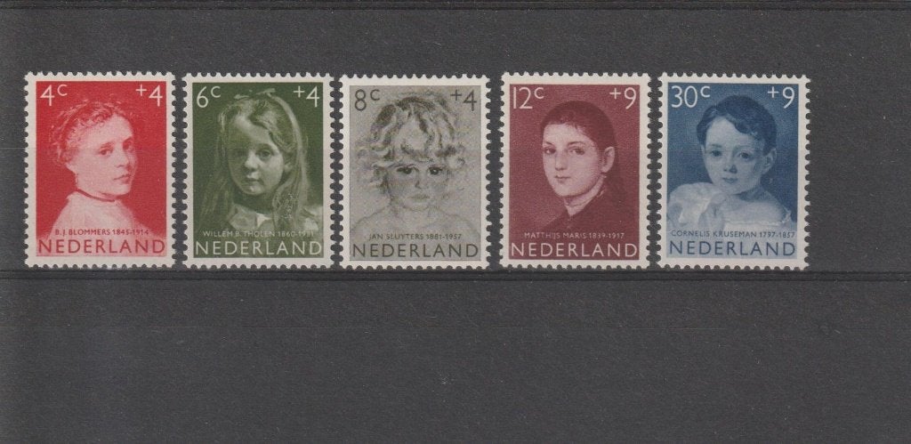 Nederland 1957, NVPH 702 t/m 706, Postfris., Ophalen of Verzenden, Na 1940, Postfris