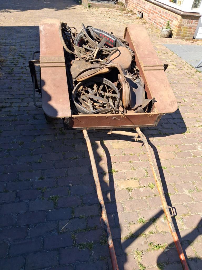 Ponnywagen ponnykar aangespannen menwagen inclusief tuig, Ophalen, Overige soorten