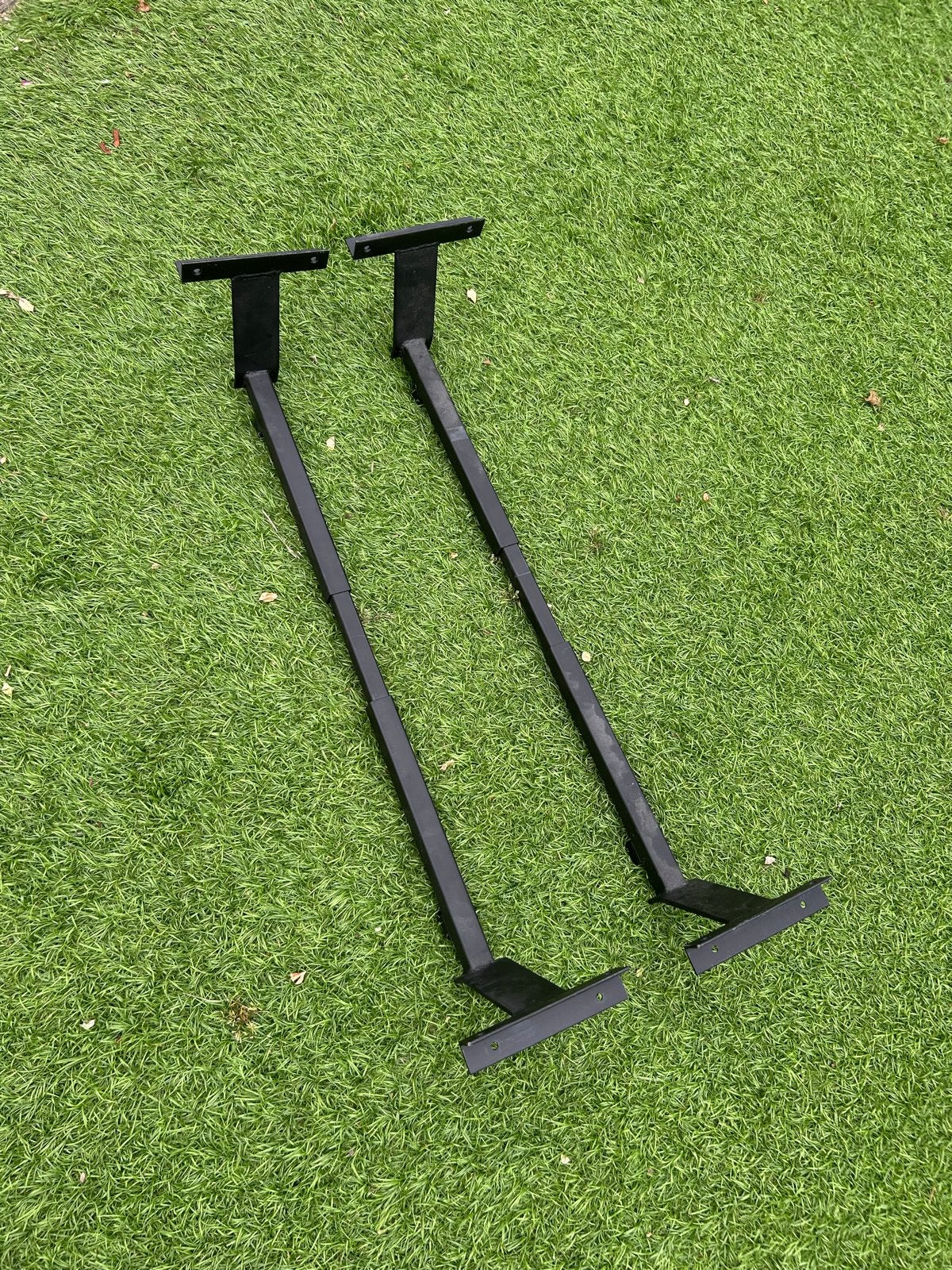 Potenset voor bedbodem, verstelbaar 70-100 cm breed, Ophalen, Eenpersoons, Zwart, Overige maten