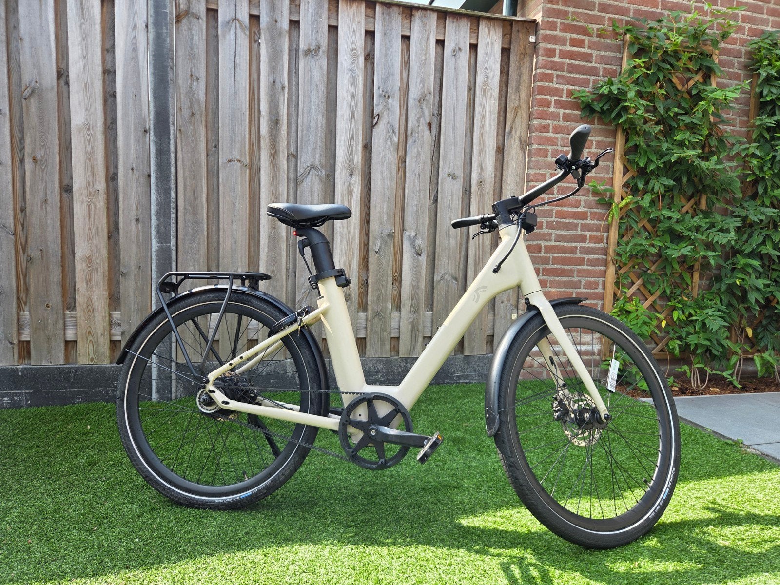 CRIVIT Urban E-Bike Cream White 2.0 Y – zo goed als nieuw, Fietsen en Brommers, Ophalen, Zo goed als nieuw, Overige merken