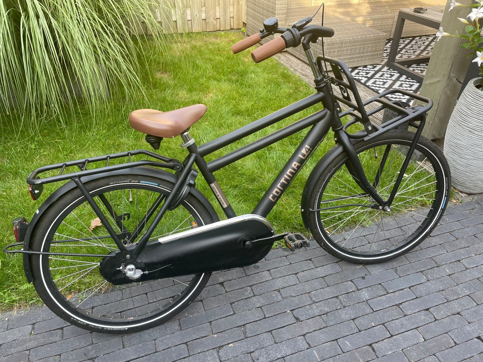 Jongensfiets 24 inch Cortina U4, Ophalen, Terugtraprem, Versnellingen, Gebruikt