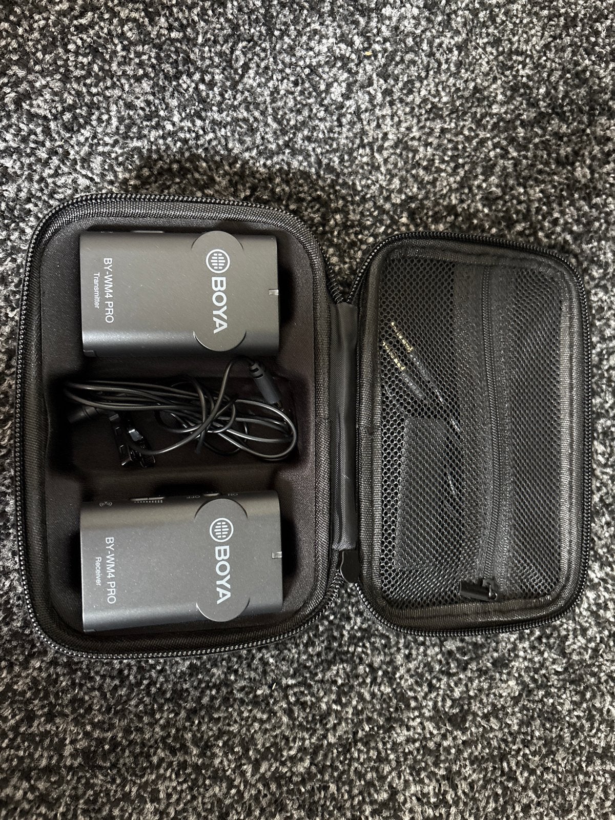 BOYA BY-WM4 PRO Draadloze Microfoon Set, Ophalen of Verzenden, Zo goed als nieuw, Overige merken