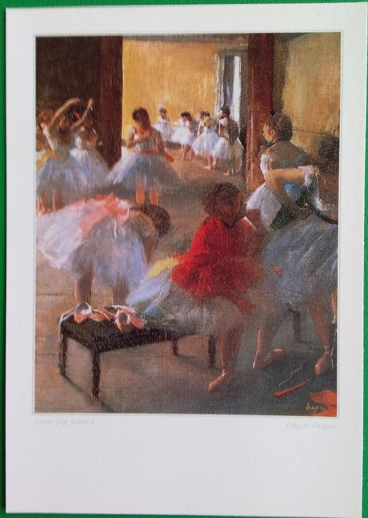 Edgar Degas - Dancing school, Verzenden, 1980 tot heden, Ongelopen, Overige thema's
