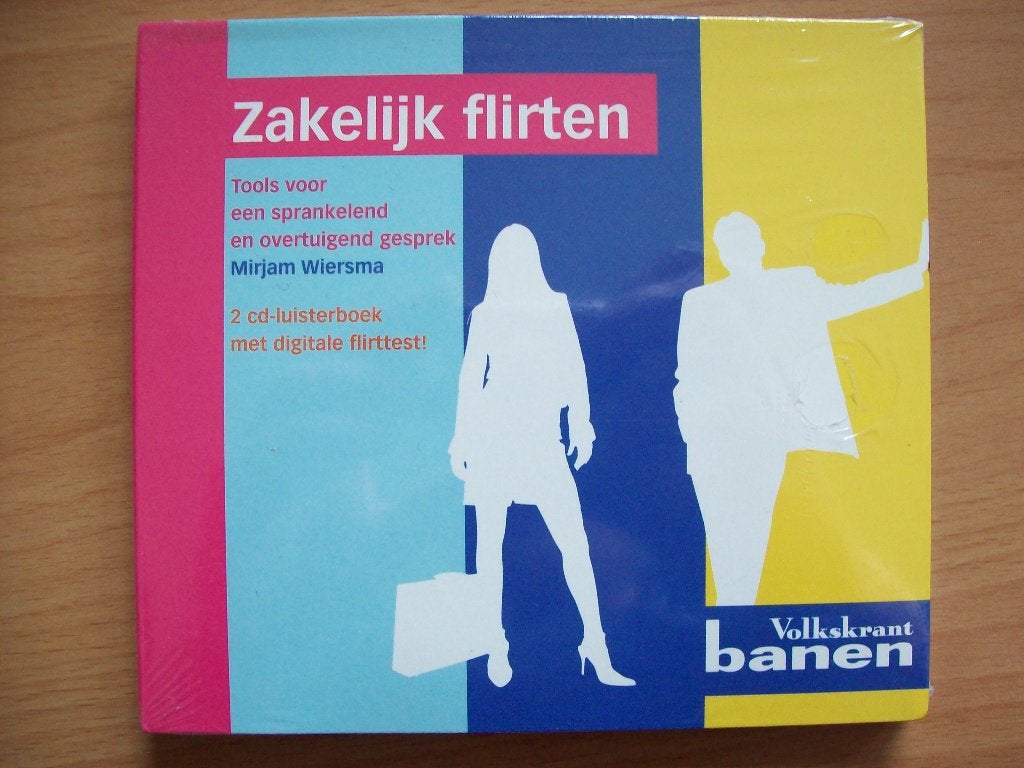 Zakelijk Flirten - Mirjam Wiersma (Nieuw in folie!) 2-CD, Cd, Ophalen of Verzenden, Mirjam Wiersma, Volwassene