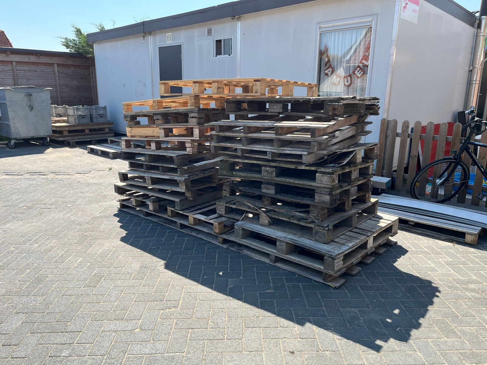 Gebrukte pallets, Ophalen, Gebruikt, Pallet, Minder dan 200 cm