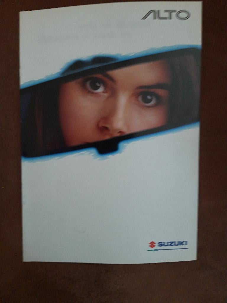folder Suzuki Alto '85 - Nederlands, Ophalen of Verzenden, Overige merken, Suzuki, Zo goed als nieuw