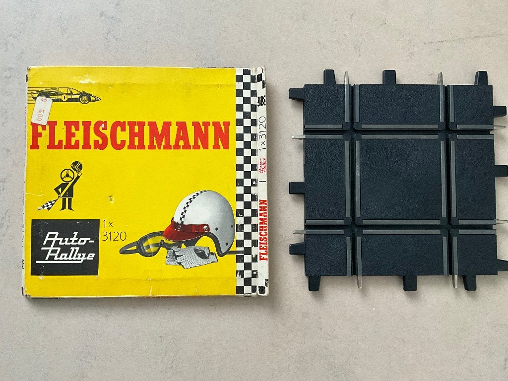 Fleischmann auto rally baanstuk, Gebruikt, Ophalen of Verzenden, Elektrisch, Fleischmann