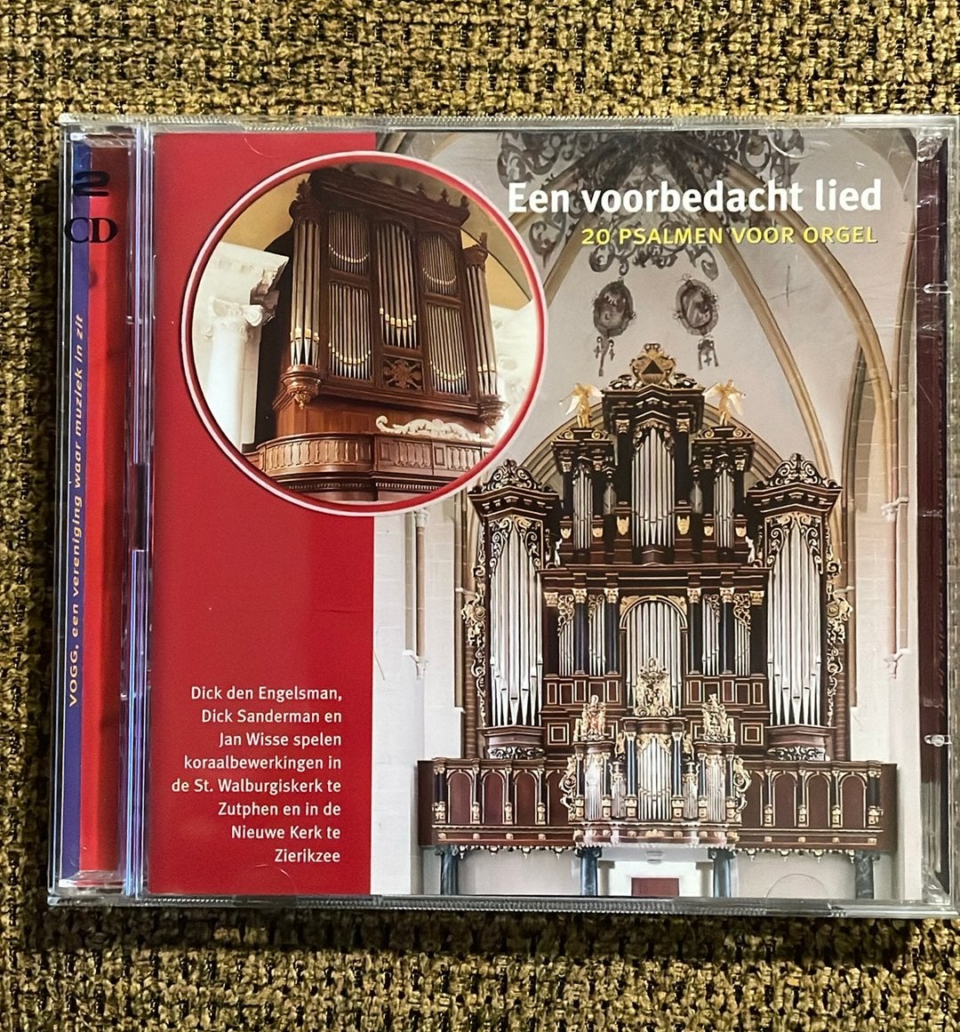 Een Voorbedacht Lied - 20 Psalmen voor Orgel CD, Cd's en Dvd's, Overige componisten, Ophalen of Verzenden, Zo goed als nieuw, Inclusief doosje