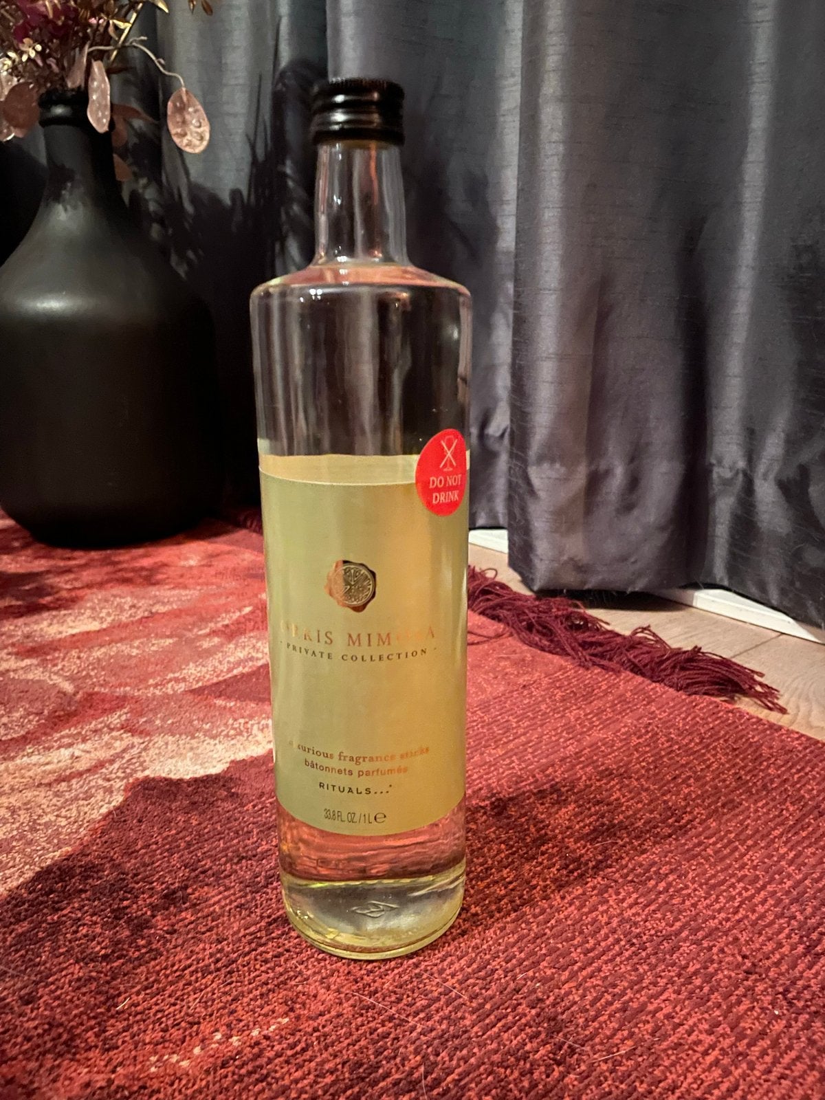 *NIEUW* Rituals Orris Mimosa navulling geurstokjes 1l, Ophalen, Geurverspreider, Nieuw, Glas