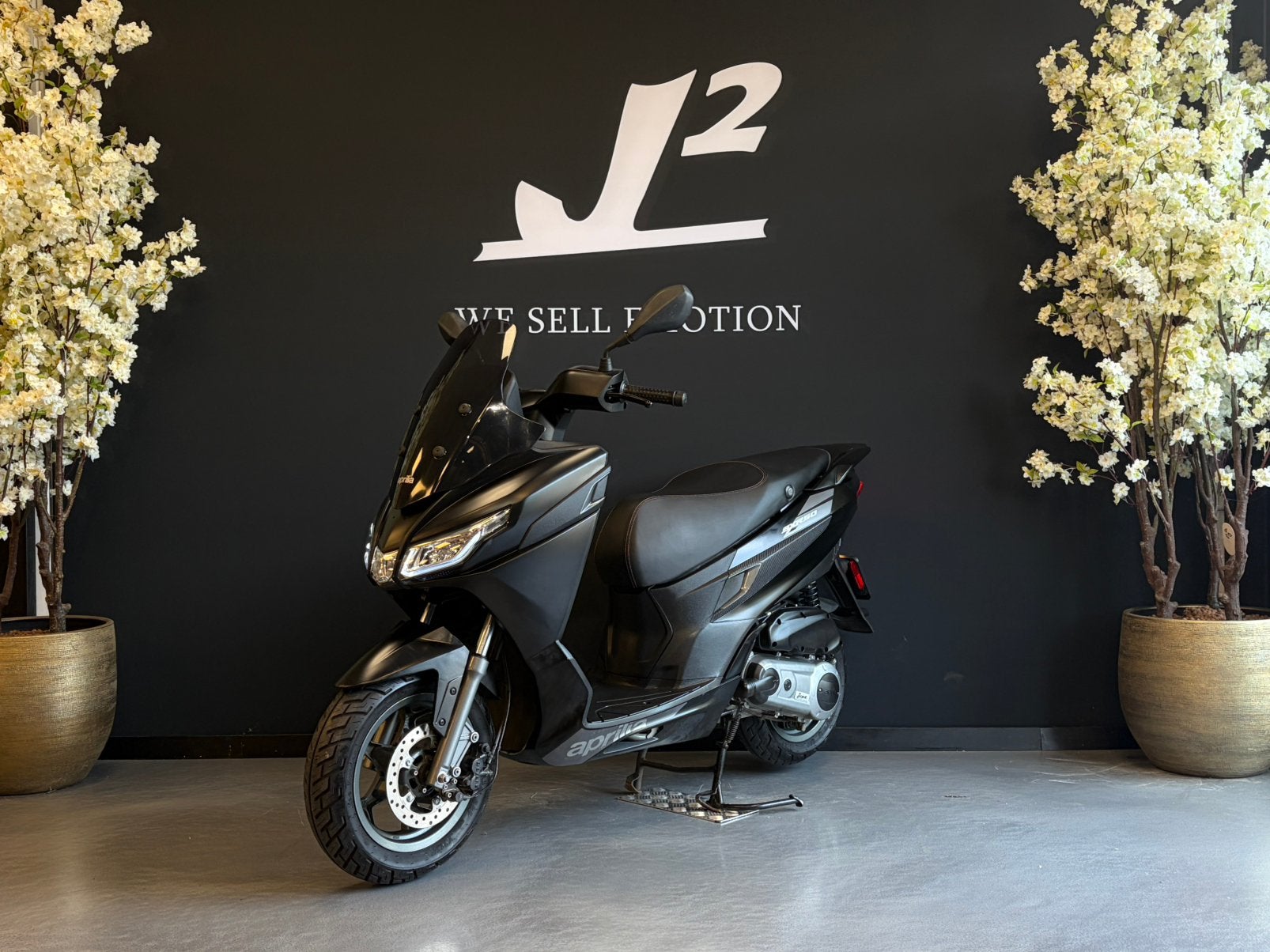 Aprilia SXR 50 | Brom | Mat Zwart | 2024 | 4429 km | 1 eig, Overige modellen, ., Maximaal 45 km/u, Ophalen of Verzenden