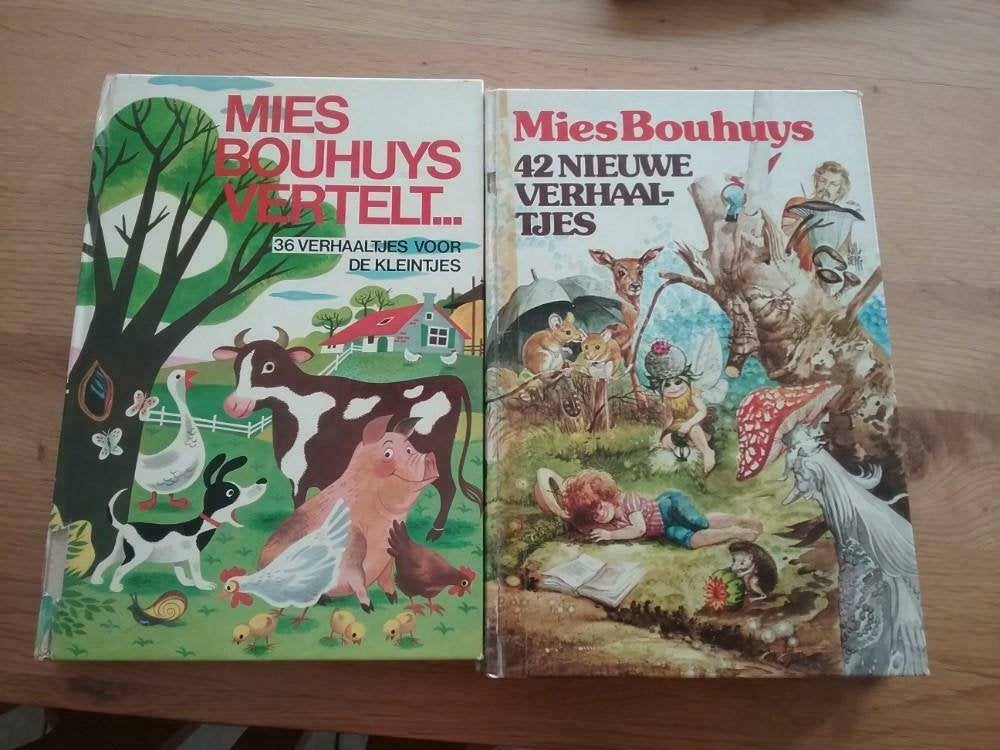 Tweetal vintage voorleesboeken van Mies Bouhuys, Ophalen, Gelezen, Mies Bouhuys, Fictie algemeen