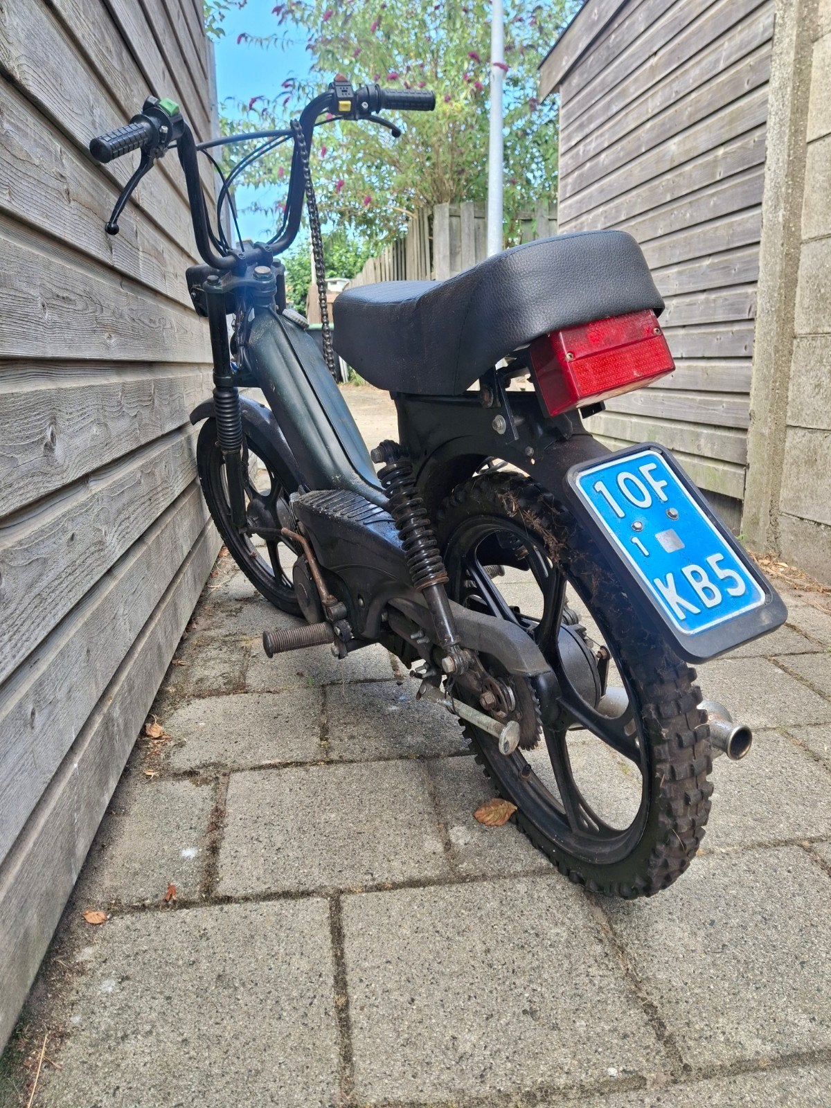 Tomos brommer, Ophalen, Gebruikt