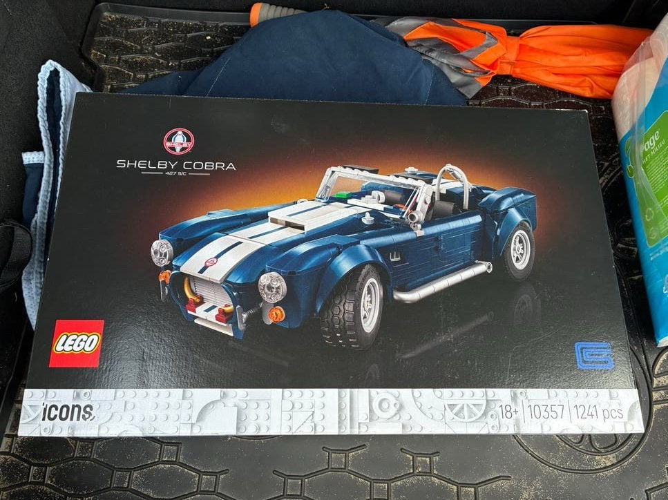 LEGO Icons 10357 Shelby Cobra, Inclusief instructies, Lego, Ophalen of Verzenden, Zo goed als nieuw