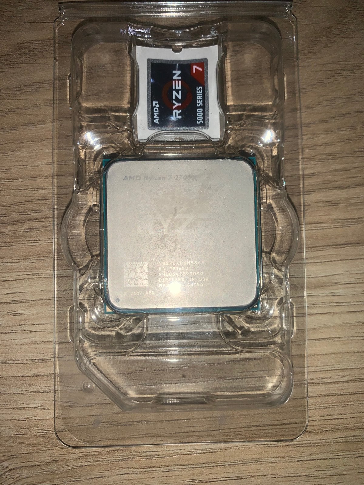 AMD Ryzen 7 2700X + AMD koeler, Ophalen of Verzenden, Gebruikt, 3 tot 4 Ghz