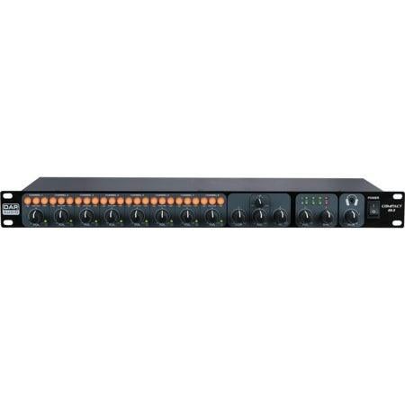 DAP Compact 8.1 mixer mengpaneel 19 inch 8 kanaals, Muziek en Instrumenten, Ophalen of Verzenden, Gebruikt, 5 tot 10 kanalen, Microfooningang