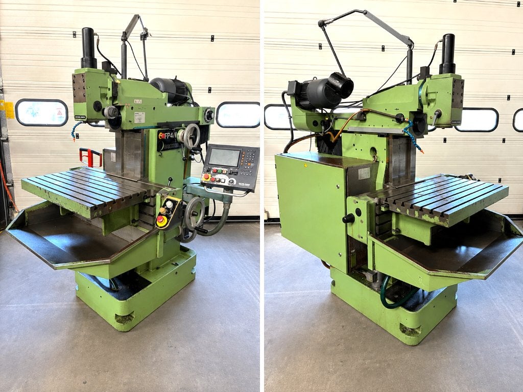 freesmachine Deckel FP-4M incl. vele toebehoren.